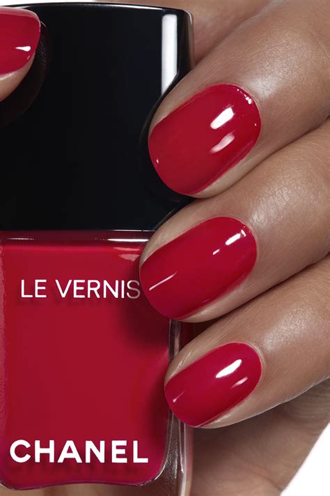 most popular chanel nail color|Chanel rouge puissant nail polish.